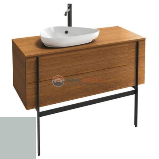 Тумба под раковину Jacob Delafon Nouvelle Vague 120 EB3042-G92, миндаль глянцевый