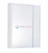 Зеркало-шкаф Roca Ronda 80 см ZRU9303009, цвет бетон, белый глянцевый