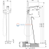 Напольный смеситель для ванны/душа Ideal Standard TONIC II A6347AA