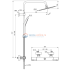 Душевая система с термостатическим смесителем для душа Ideal Standard Ceratherm T50 A7565AA