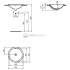 Раковина 48 см Ideal Standard CONNECT E505301 Раковина 48 см Ideal Standard CONNECT E505301
