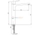 Смеситель для раковины E.C.A Tiera 103588002EX