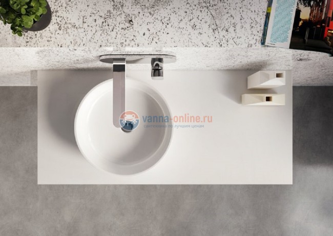 Раковина Ravak Moon 1 XJN01300000, 40 см, цвет белый