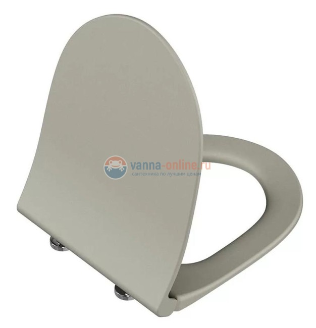 Крышка-сиденье Vitra Sento 120-020-009, тонкое, микролифт, матовый тауп