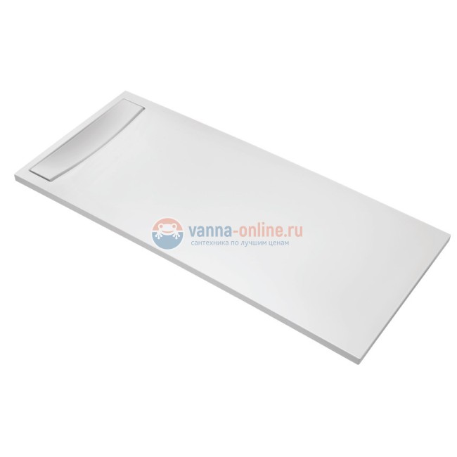 Поддон Jacob Delafon Flight Neus 120 x 100 см, E66551-F-00 с антискользящим покрытием, с сифоном