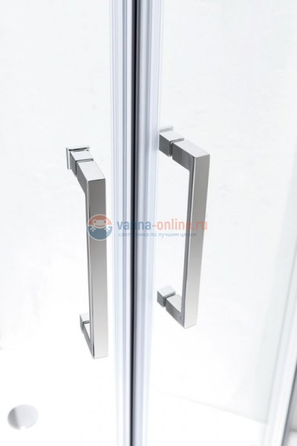 Душевой уголок Cezares Molveno-RH-22-110/100-C-Cr-IV, 110 x 100 x 190 см, стекло прозрачное, хром