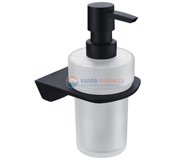 Дозатор для жидкого мыла WasserKRAFT Elbe K-7299 стеклянный, 200 ml Дозатор для жидкого мыла WasserKRAFT Elbe K-7299 стеклянный, 200 ml
