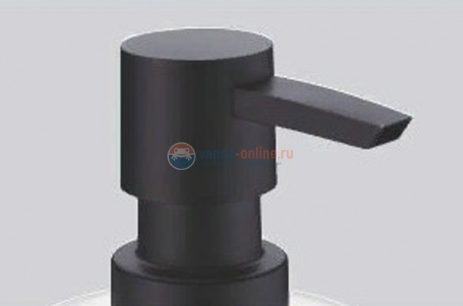 Дозатор для жидкого мыла WasserKRAFT Elbe K-7299 стеклянный, 200 ml Дозатор для жидкого мыла WasserKRAFT Elbe K-7299 стеклянный, 200 ml