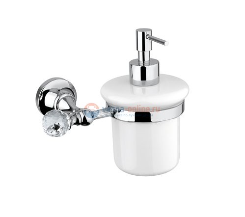 Дозатор для мыла Cezares Olimp SOI-02-Sw цвет бронза, ручки Swarovski