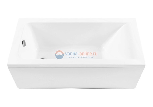 Ванна акриловая Aquanet Bright 145 x 70 см, 00239593, белая