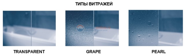 Неподвижная стенка Ravak Supernova APSS-90 9407010211, белый/пеарл