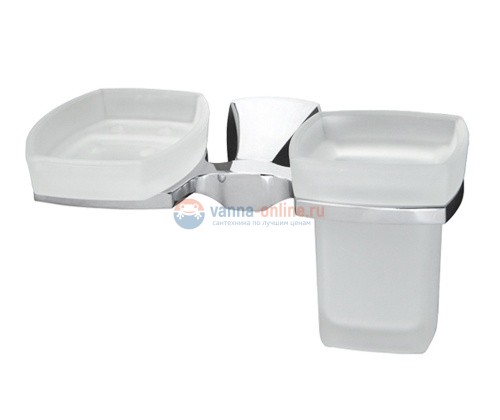 Держатель стакана и мыльницы WasserKRAFT Wern 2526
