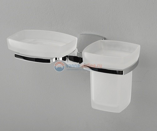 Держатель стакана и мыльницы WasserKRAFT Wern 2526