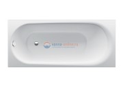 Ванна стальная Bette Comodo 1251-000 180 х 80 х 45 см с шумоизоляцией, белая
