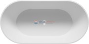 Овальная ванна из искусственного камня Riho Bilbao, 170 x 80 см, белая