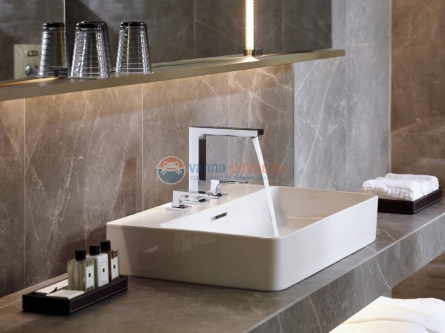 Смеситель Hansgrohe Metropol 32515140 для раковины 160, бронза матовый Смеситель Hansgrohe Metropol 32515140 для раковины 160, бронза матовый