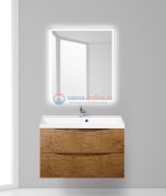 Тумба c раковиной BelBagno Marino MARINO-900-2C-SO-RN-P, 90 х 45 х 55 см, Rovere Nature - светло-коричневый Тумба c раковиной BelBagno Marino MARINO-900-2C-SO-RN-P, 90 х 45 х 55 см, Rovere Nature - светло-коричневый