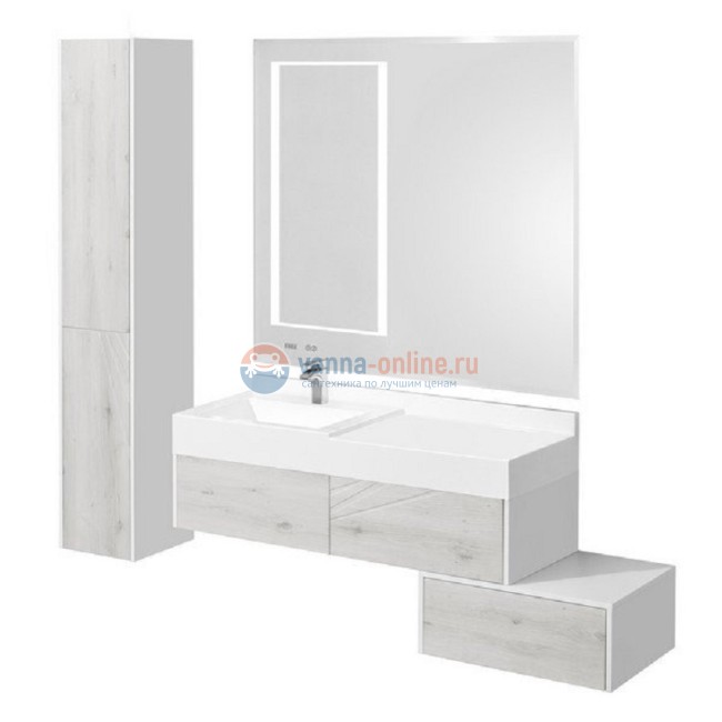 Зеркало Акватон Сакура 120, 1A220002SKW80 со светодиодной подсветкой