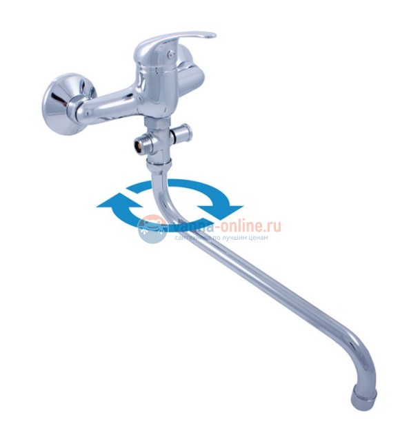 Смеситель для ванны и душа Rav-Slezak Sazava SA056.5, универсальный, хром