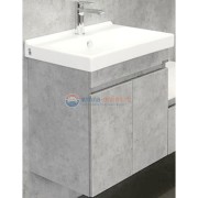 Тумба Comforty Осло-60, бетон светлый с раковиной Fest 60 F01 Тумба Comforty Осло-60, бетон светлый с раковиной Fest 60 F01