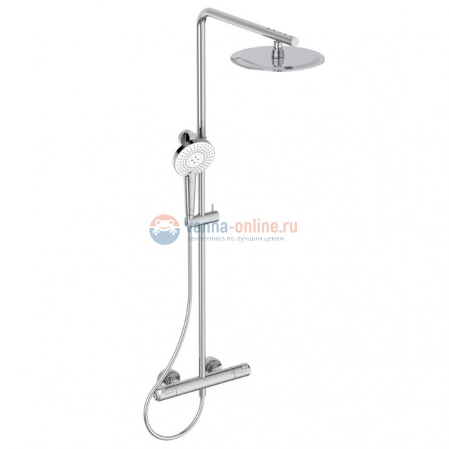 Душевая система с термостатическим смесителем для душа Ideal Standard CERATHERM T50 A7704AA