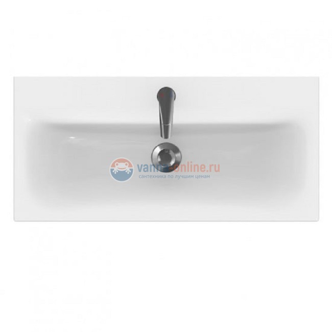Раковина Cersanit Moduo Slim S-UM-MOD80SL/1 80 см, прямоугольная, белый