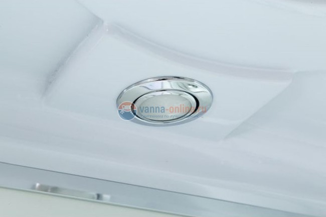 Душевая кабина Deto D D271S+ эл. 100 x 100 см, с крышей и электрикой