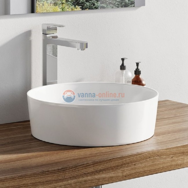 Раковина Ravak Uni XJX01140001, 40 см, цвет белый