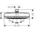 Верхний душ Hansgrohe Crometta 160 1 jet EcoSmart, хром Верхний душ Hansgrohe Crometta 160 1 jet EcoSmart, хром