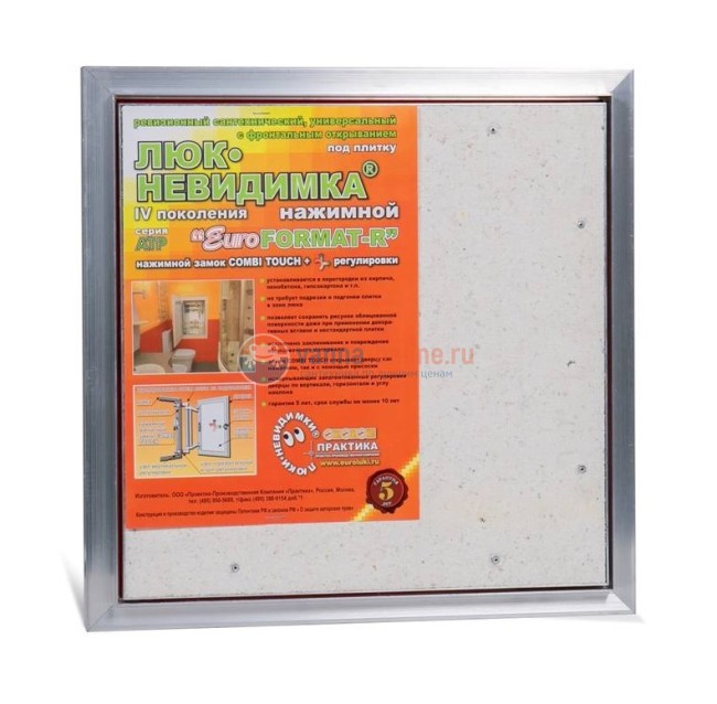 Сантехнический люк Практика Евроформат АТР ширина 40, высота 30