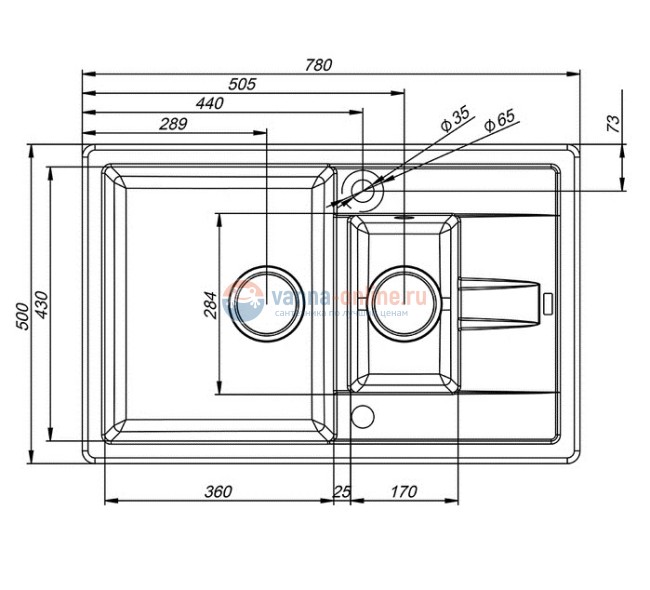 Кухонная мойка Iddis Vane G V20W785i87 78 x 50 x 22.7 см, Granucryl, 1 чаша+1/2, белый Кухонная мойка Iddis Vane G V20W785i87 78 x 50 x 22.7 см, Granucryl, 1 чаша+1/2, белый