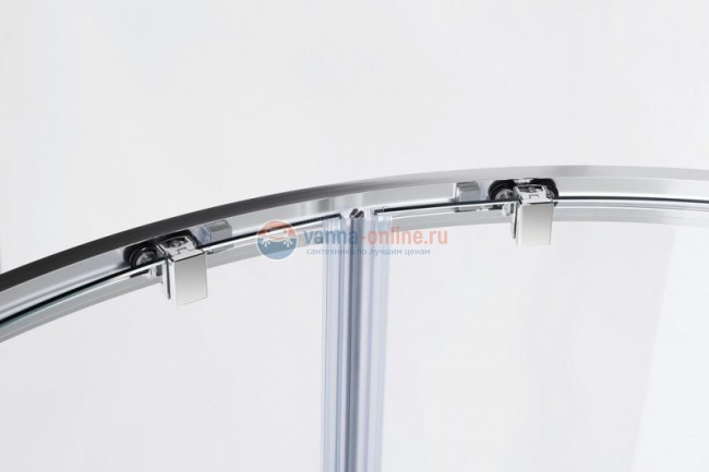 Душевой уголок Cezares Molveno-RH-22-110/100-P-Cr, 110 x 100 x 190 см, стекло текстурное Punto, хром