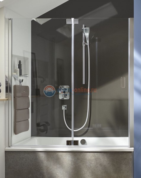 Шторка для ванны Jacob Delafon Capsule 120х80