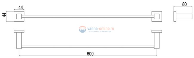 Полотенцедержатель Timo Selene 10053/00 Полотенцедержатель Timo Selene 10053/00