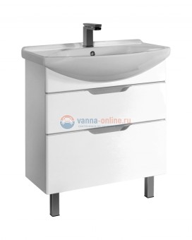 Тумба под раковину Dreja Laguna Plus 65, белый лак