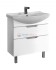 Тумба под раковину Dreja Laguna Plus 65, белый лак