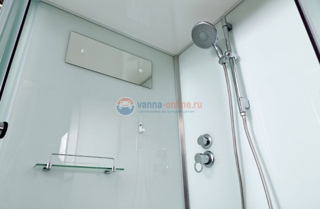 Душевая кабина Deto D D01 100 x 100 см, без крыши