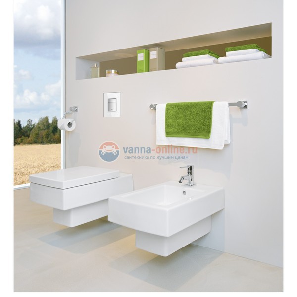 Кнопка для инсталляции Grohe Skate Cosmopolitan S37535000, вертикальная, хром глянцевый