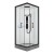 Душевая кабина Black&White Galaxy G8002, 90 x 90 см, гидромассажная  (8002900)