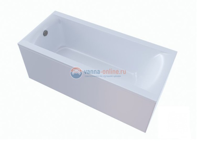 Ванна из литьевого мрамора Astra-Form Нью-Форм, 160 х 70 см, белый