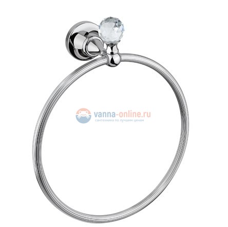 Полотенцедержатель кольцо Cezares Olimp RN-02-Sw цвет бронза, ручки Swarovski Полотенцедержатель кольцо Cezares Olimp RN-02-Sw цвет бронза, ручки Swarovski