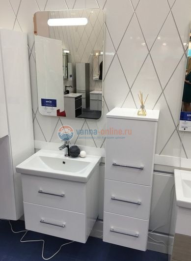 Тумба с раковиной Opadiris Smile Арабеско 70