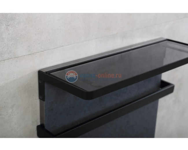 Полотенцесушитель электрический Black&White Moon N-388GM, 40 x 90 см, темно-серый мрамор Полотенцесушитель электрический Black&White Moon N-388GM, 40 x 90 см, темно-серый мрамор