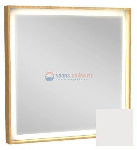 Зеркало Jacob Delafon Rythmik Pure 65 см EB1772-M49 матовый лак белый