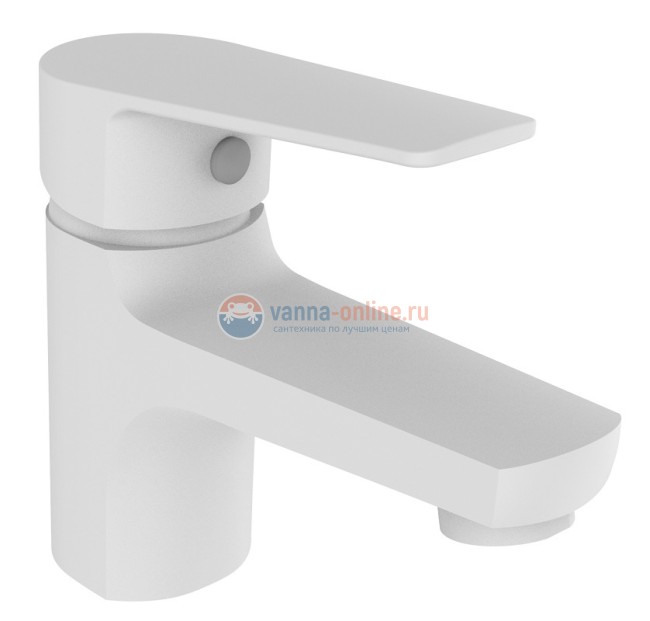 Смеситель Orange Loop M26-021W для раковины, белый Смеситель Orange Loop M26-021W для раковины, белый