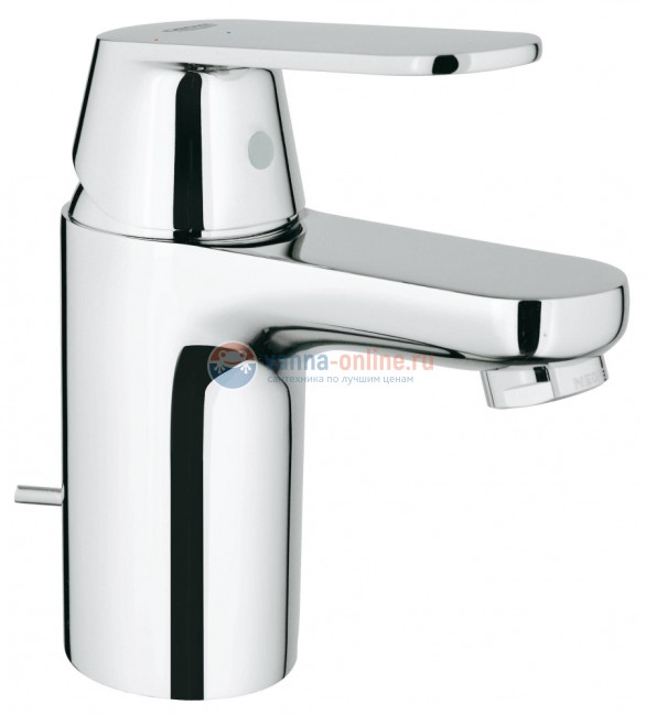 Смеситель для раковины Grohe Eurosmart Cosmopolitan 2337700E, с донным клапаном, хром