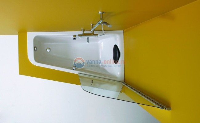 Ванна акриловая Jacob Delafon Odeon Up E6065-00/E6081-00, 160 х 90 см