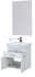 Тумба с раковиной Aquanet Ирис 60, 1 ящик, 2 дверцы, 00198381