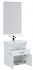 Тумба с раковиной Aquanet Ирис 60, 1 ящик, 2 дверцы, 00198381