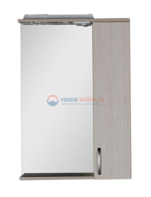 Зеркало-шкаф Aquanet Донна 60 00168938, правый, цвет венге